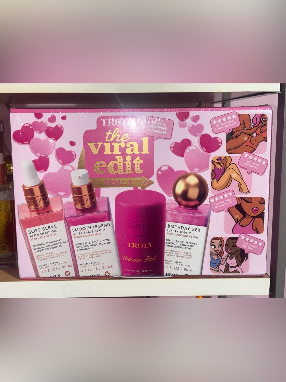 Truly Beauty The Viral Edit Vol. 1 skincare set